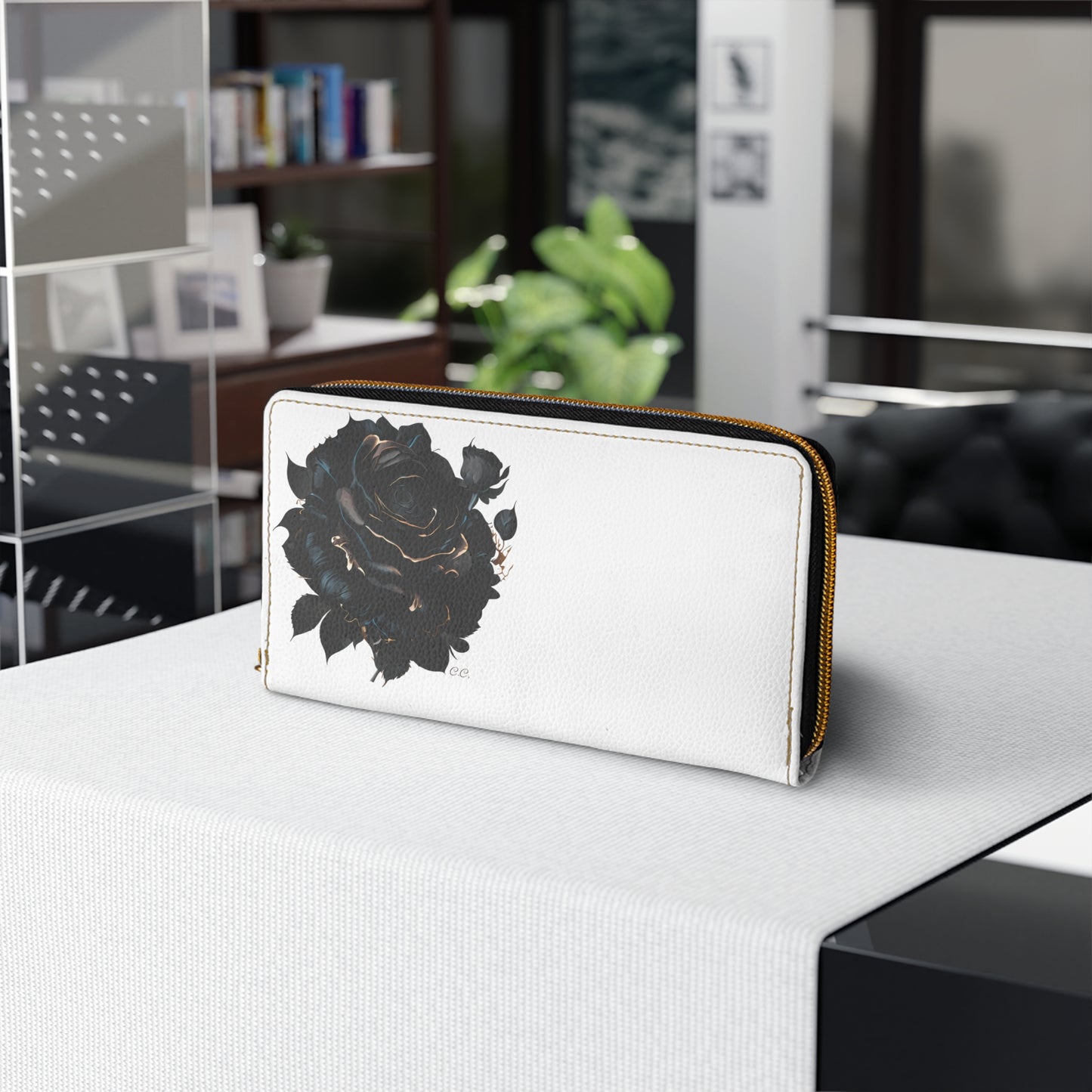 Black Rose Wallet