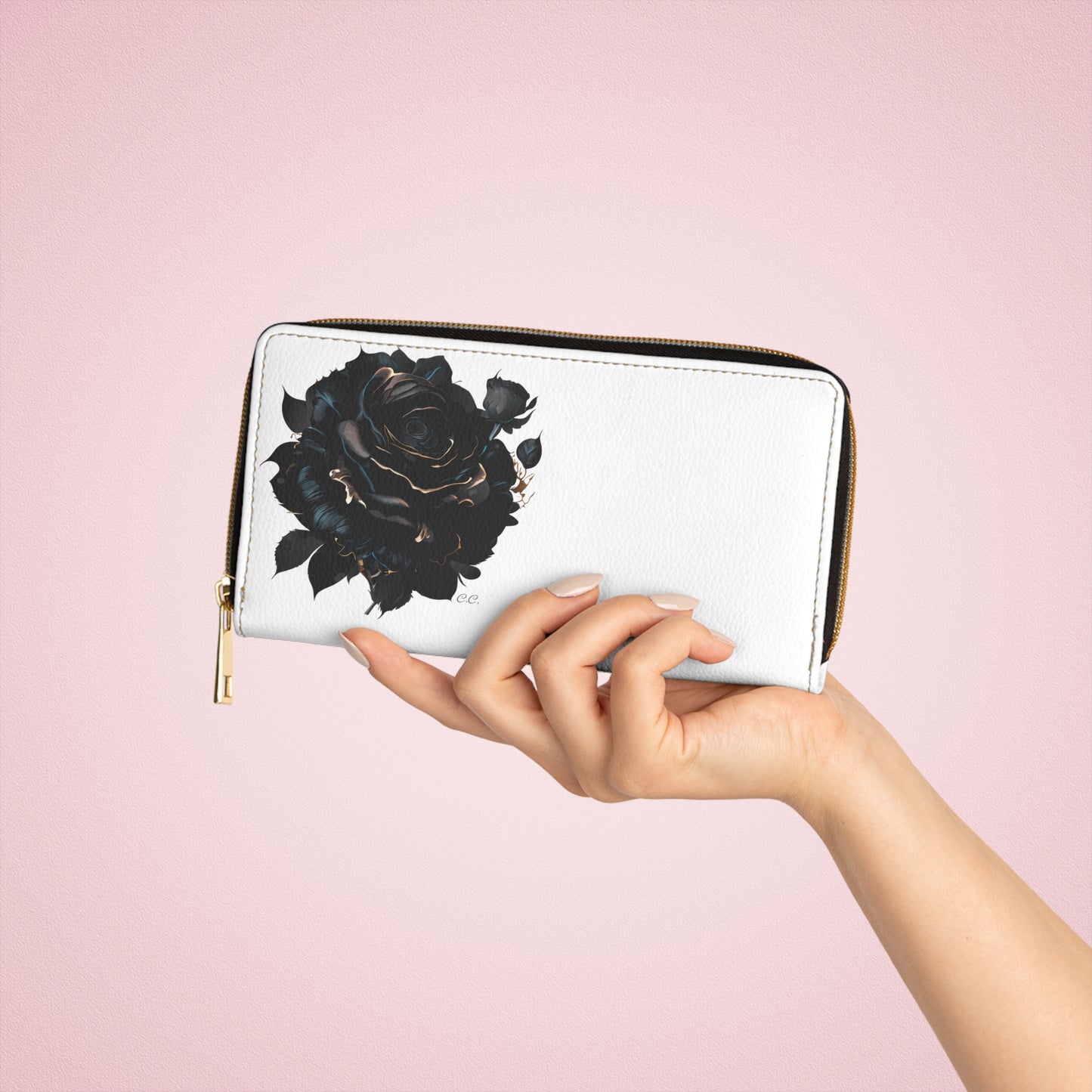 Black Rose Wallet